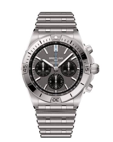Breitling Chronomat B01 42 Titanium Replica Watch EB0134101M1E1